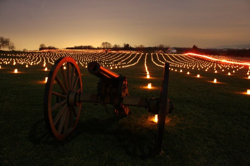 Antietam National Battlefield Memorial Illumination